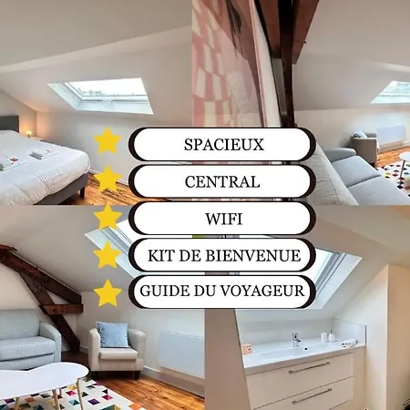 Apartment Forum Champagne Grand T2 Climatise Vue Cathedrale